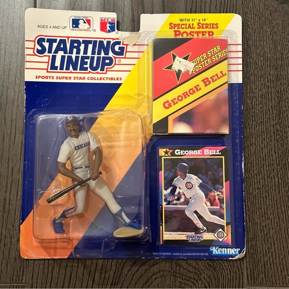 MLB Starting Lineup Lot - 1988 Roger Clemens - 1992 George Bell and Frank Thomas - Picture 4 of 7